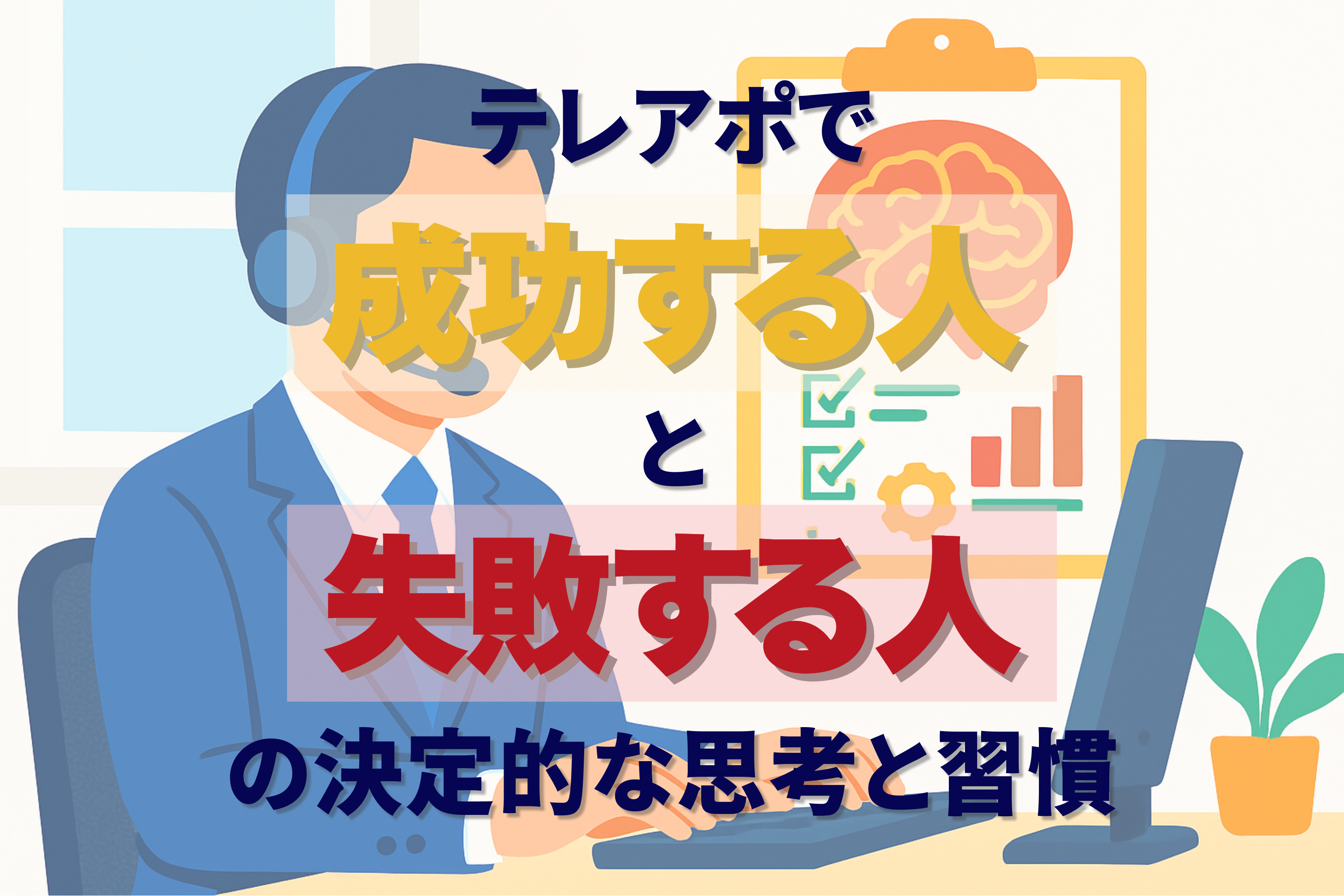 テレアポ　成功　失敗